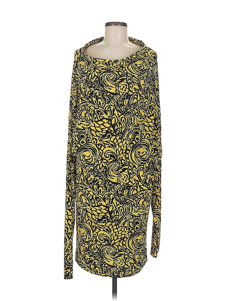 Norma Kamali Yellow Casual Dress Size M - photo 1