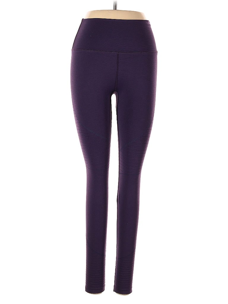 Pre-owned Unbranded Yoga Pants In Purple