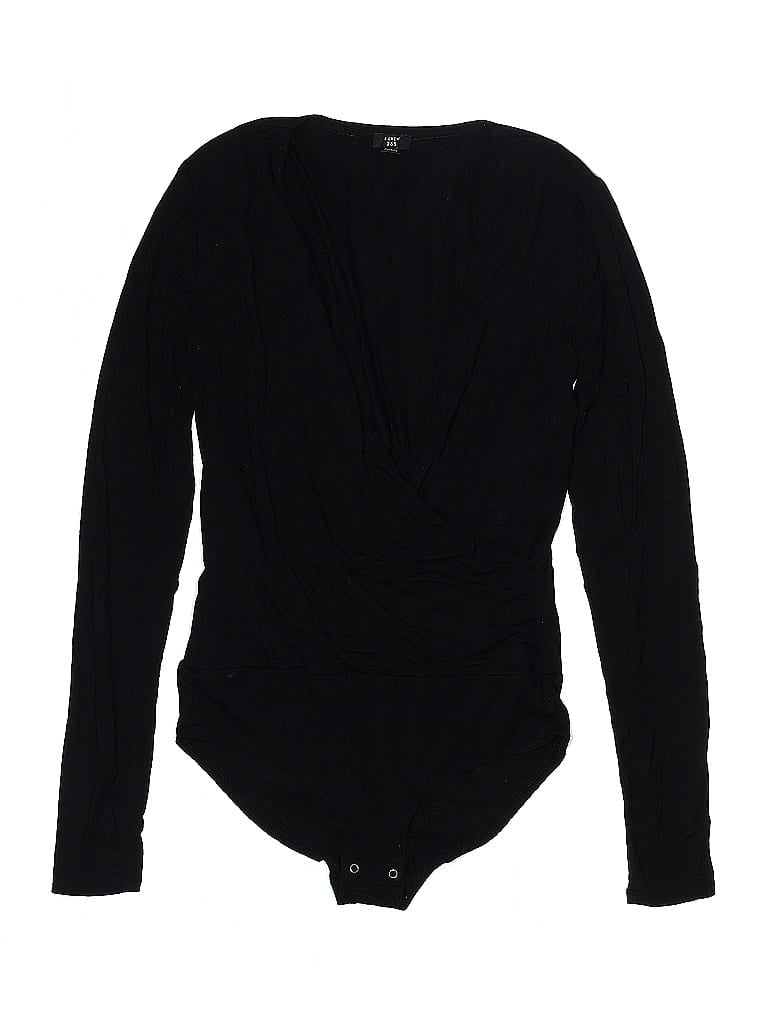 Pre-owned J.crew 365 Bodysuit In Black