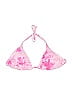 Shein Tie-dye Pink Swimsuit Top Size XL - photo 1
