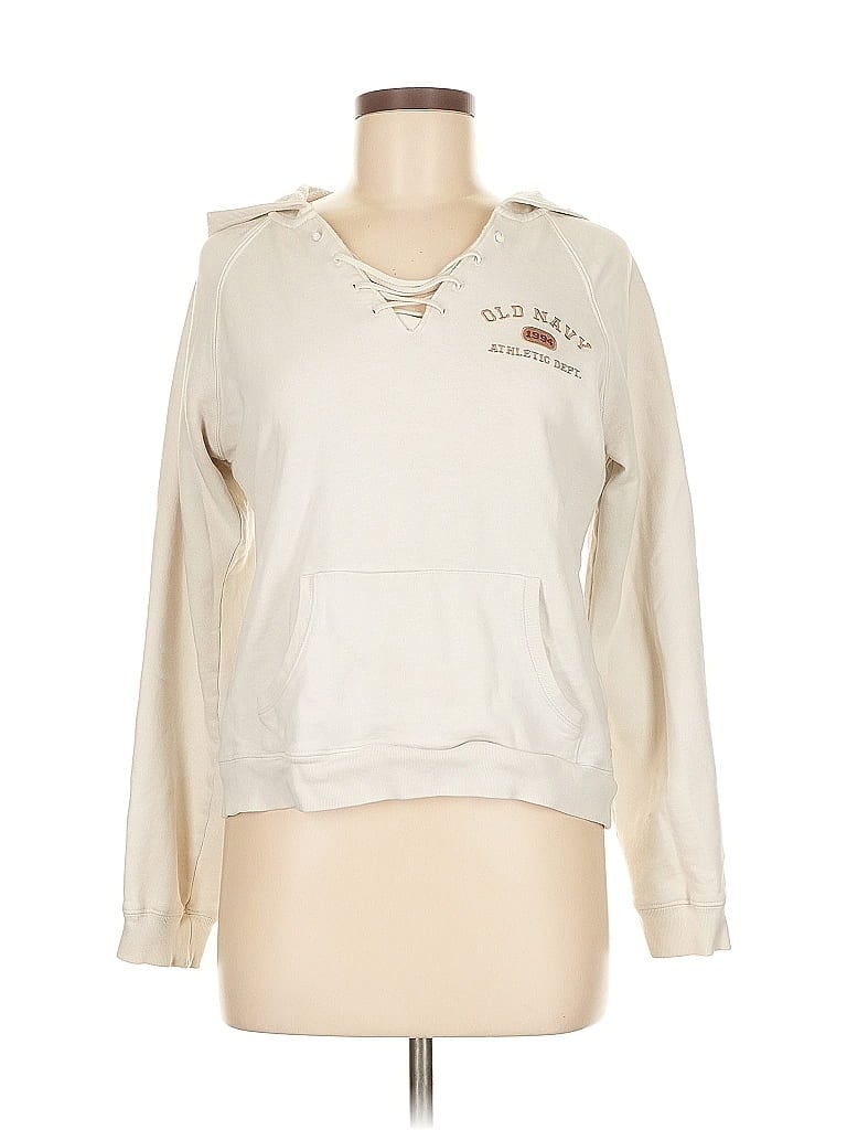 Pre-owned Old Navy Sweatshirt In White