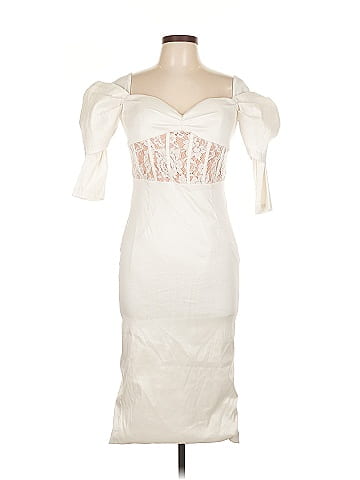 Elle Zeitoune Olivia Off the Shoulder Dress (view 1)