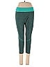 Assorted Brands Color Block Teal Active Pants Size L - photo 1
