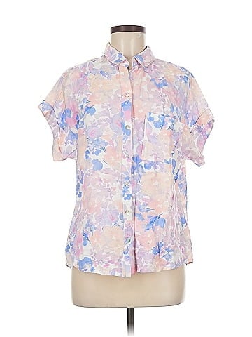 Cloth & Stone Short Sleeve Blouse (view 1)