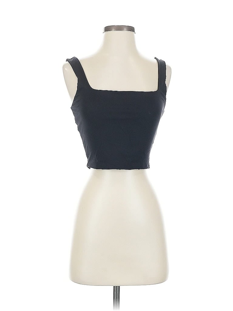 Pre-owned Garage Tube Top Black Strapless Neckline Tops
