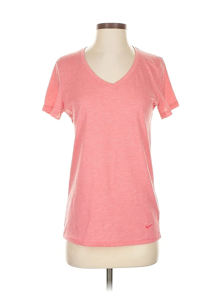 Pre-owned Nike Active T-shirt In Pink