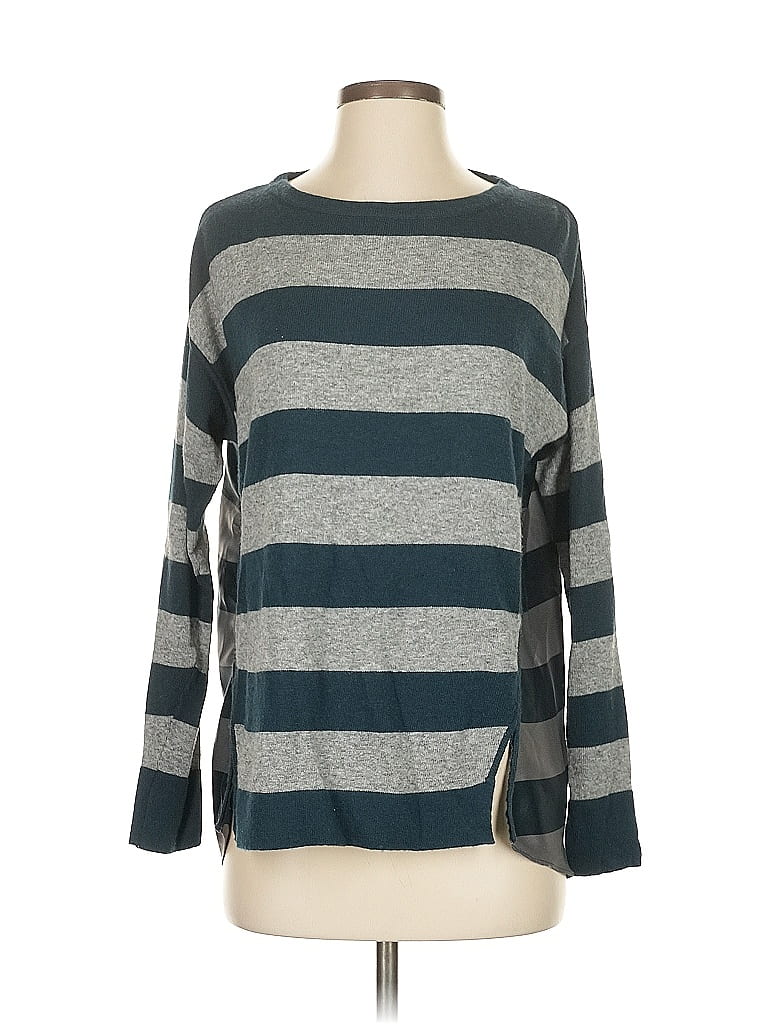 Pre-owned Ann Taylor Loft Pullover Sweater In Gray