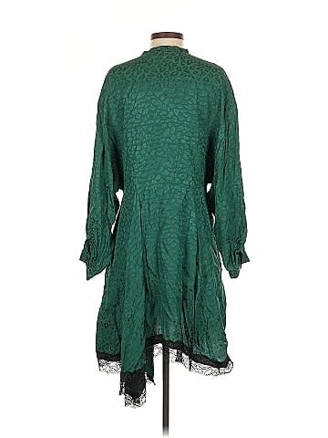 Koché Collective Lace Trim Leopard Dress (view 2)