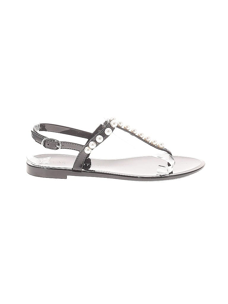 Pre-owned Stuart Weitzman Sandals In Black