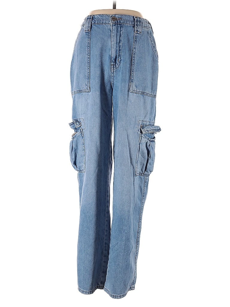 Pre-owned Garage Cargo Pants In Blue