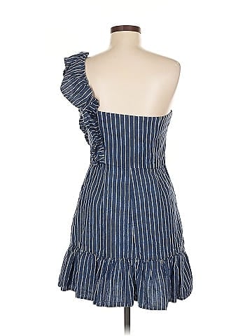 Alexis Konner Blue Stripe Dress (view 2)
