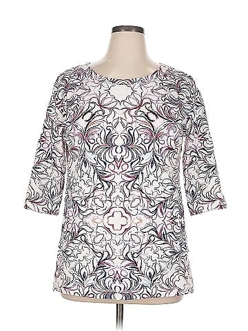 T by Talbots 3/4 Sleeve Top (view 1)