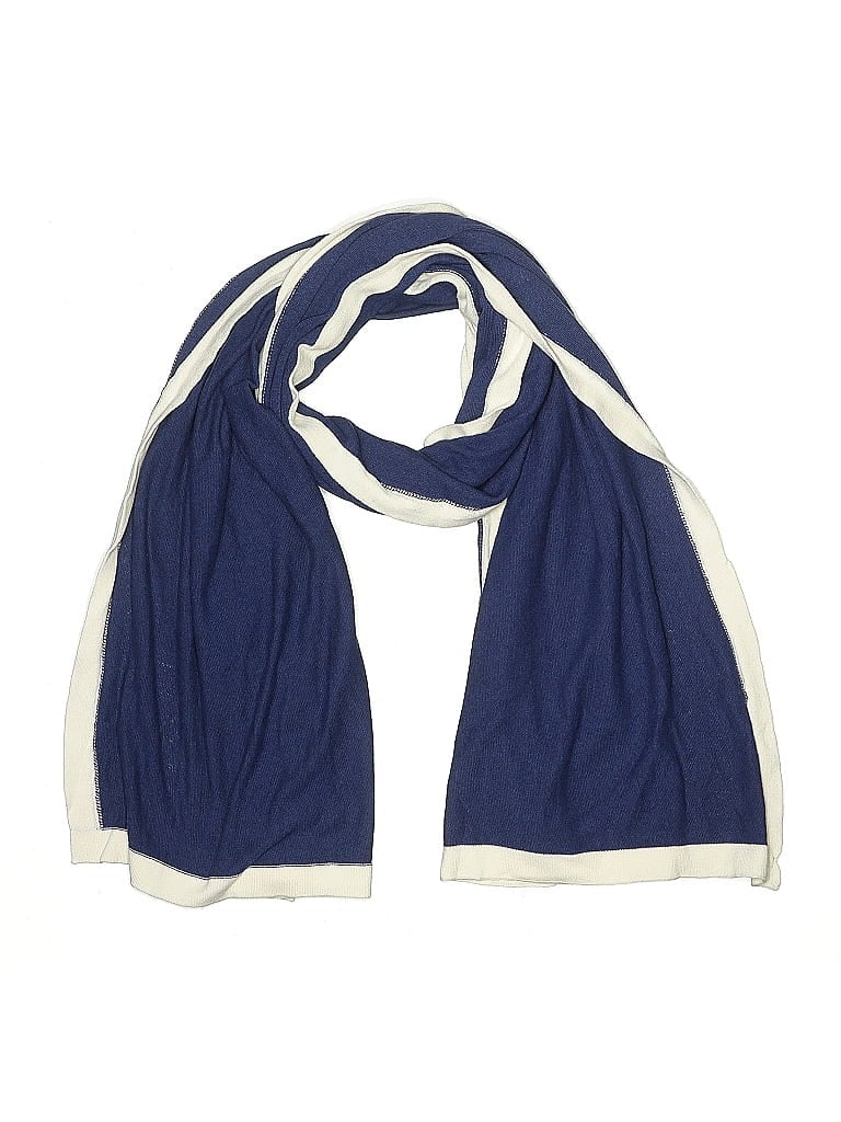 Pre-owned Assorted Brands Scarf In Blue