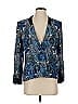 Helmut Lang Paisley Blue Blazer Size 4 - photo 1