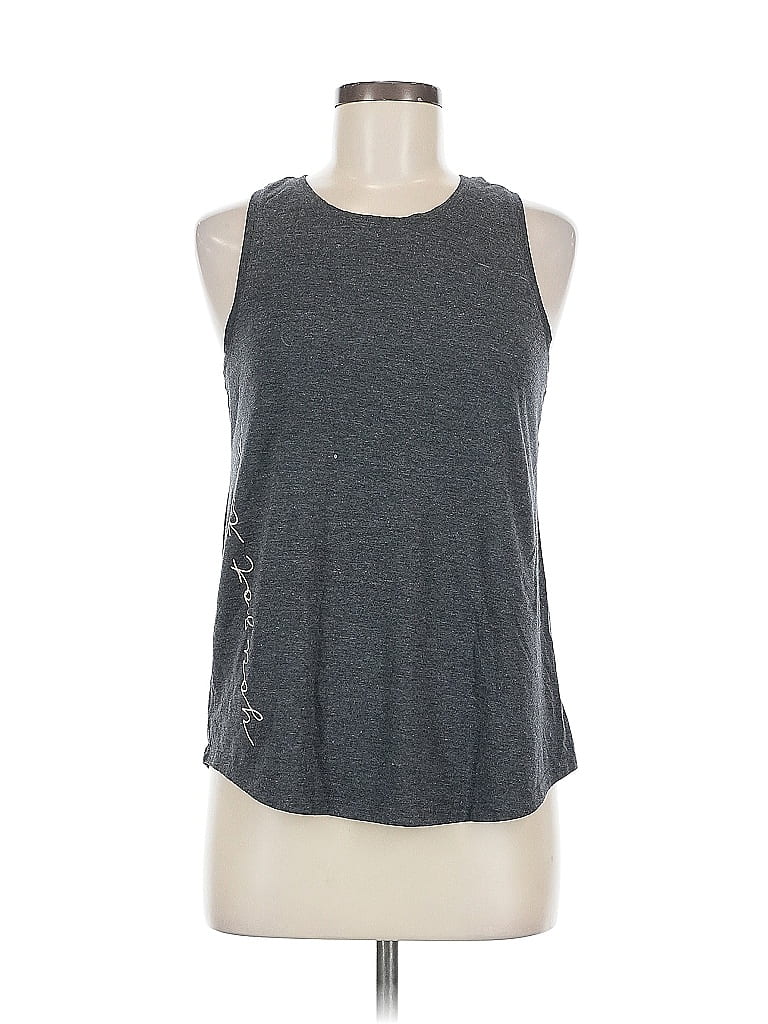 Pre-owned Active By Old Navy Sleeveless T-shirt In Gray