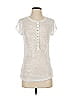 Dylan Ivory Short Sleeve Henley Size S - photo 1