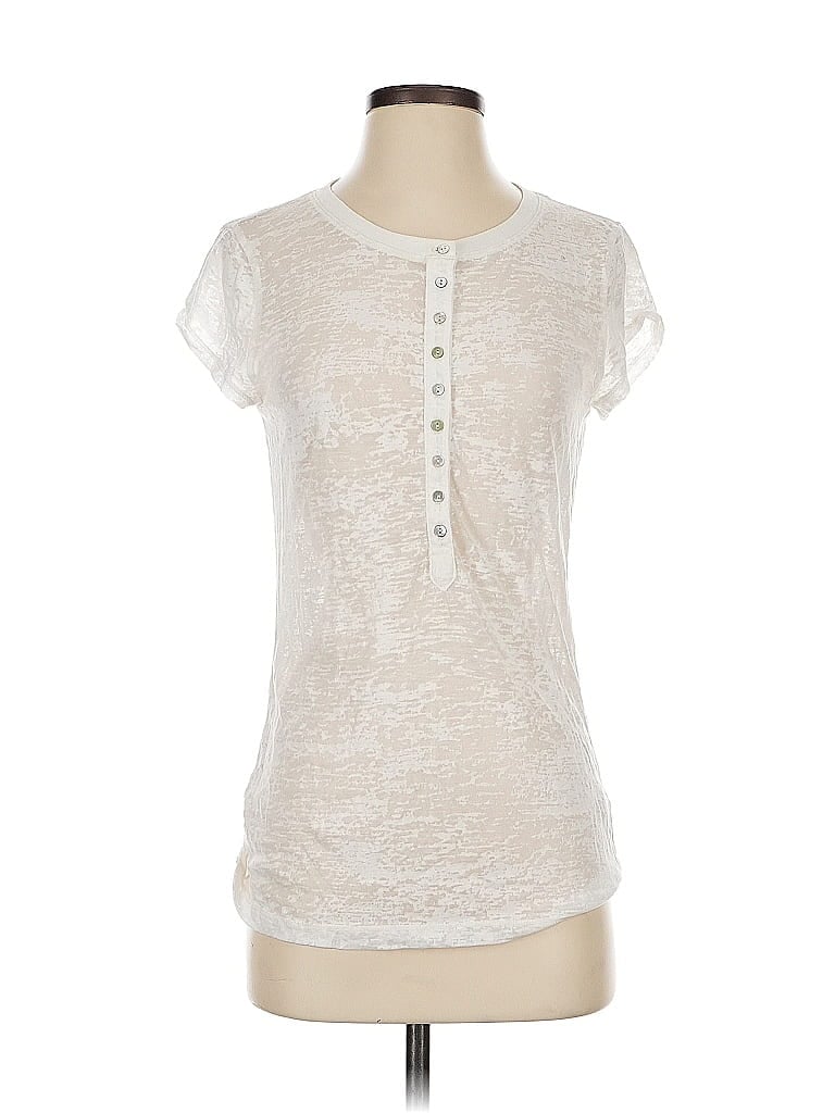Dylan Ivory Short Sleeve Henley Size S - photo 1