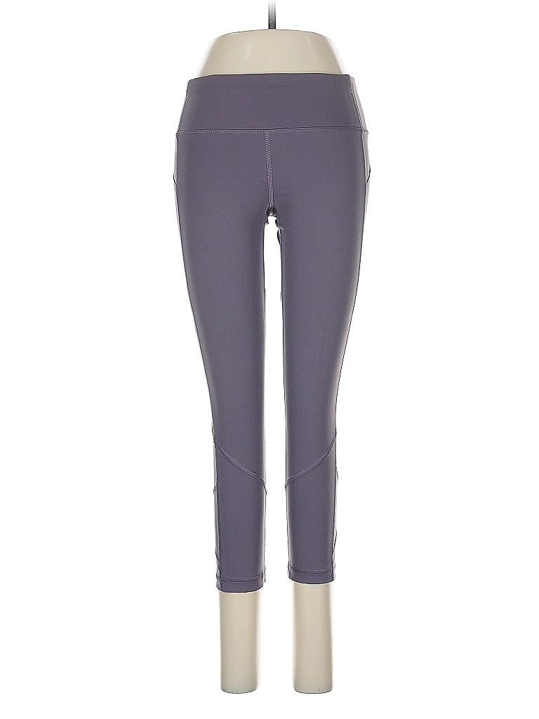 Pre-owned Lululemon Athletica Active Pants In Purple