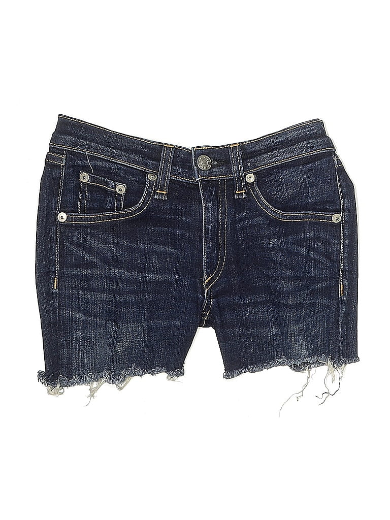 Pre-owned Rag & Bone Denim Shorts In Blue