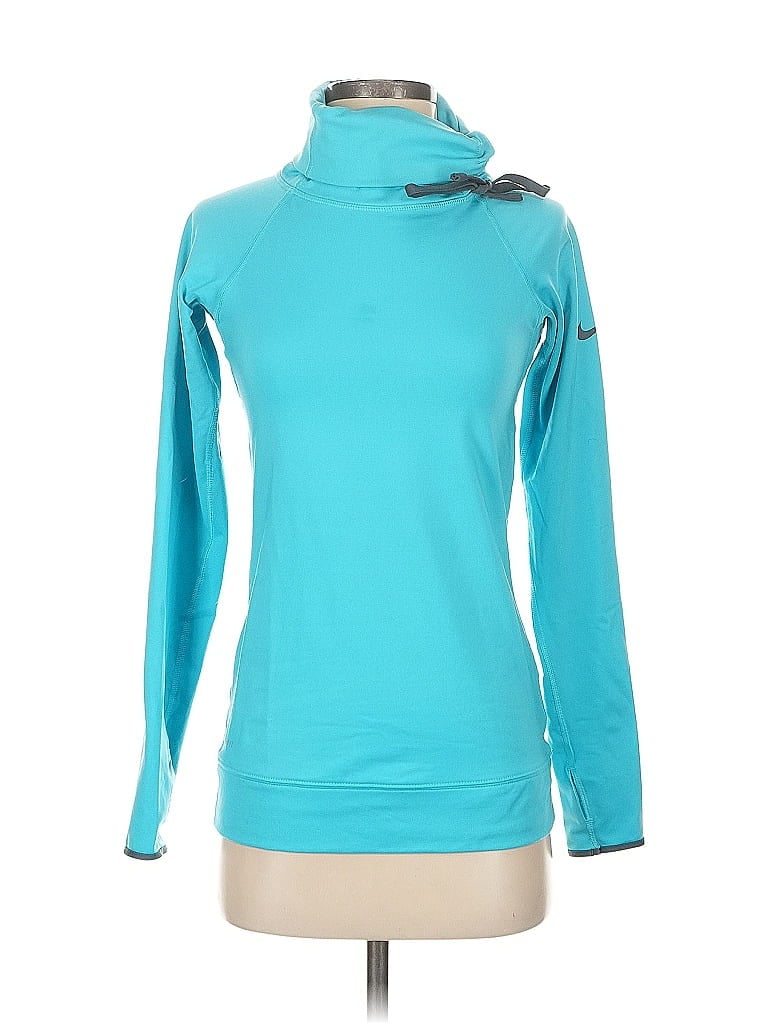 NIKE Pre-owned Turtleneck Sweater In Blue