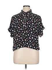 Hot Topic Short Sleeve Turtleneck