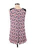 Pale Sky 100% Rayon Blue Sleeveless Blouse Size M - photo 2