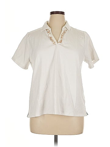 Isaac Mizrahi LIVE! Short Sleeve Polo (view 1)