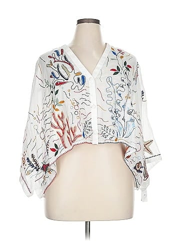 Zara 3/4 Sleeve Blouse (view 1)