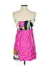 Tibi 100% Silk Tropical Pink Cocktail Dress Size S (estimated) - photo 2