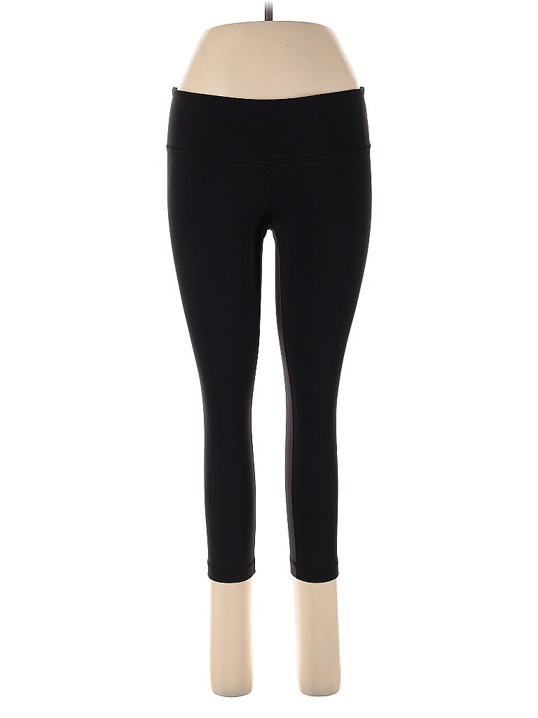 Pre-owned Lululemon Athletica Active Pants In Black