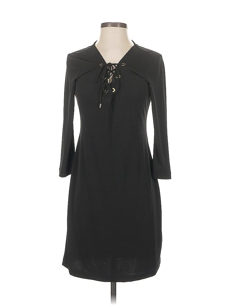 Pre-owned Chelsea & Theodore Casual Dress In Black