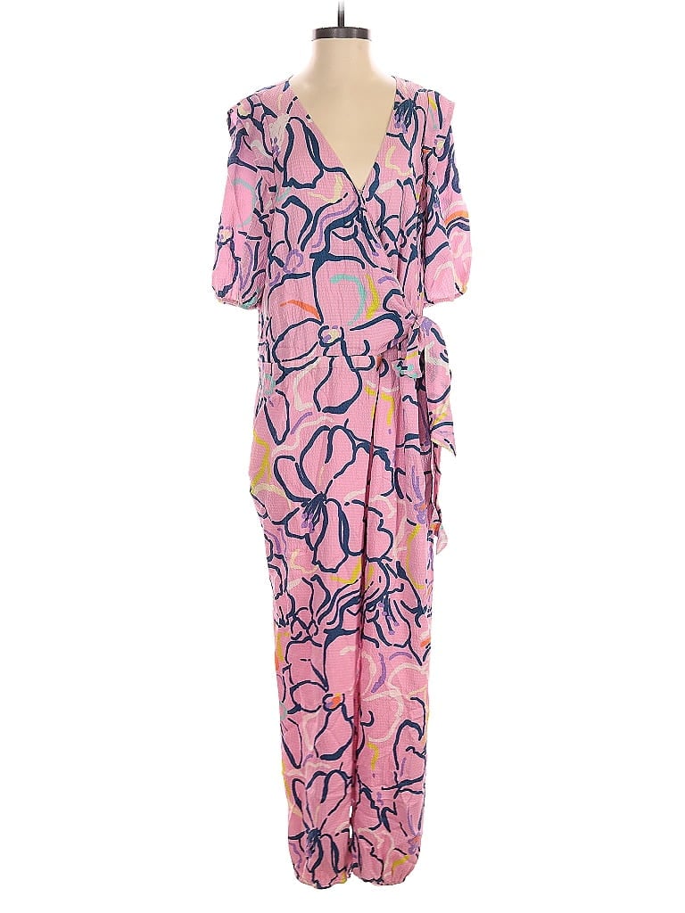 Pre-owned Tanya Taylor Jumpsuit In Pink