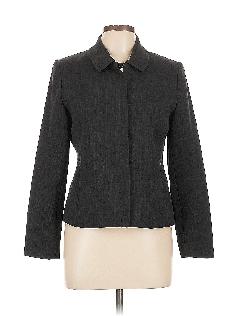 Pre-owned Laura Scott Jacket In Gray