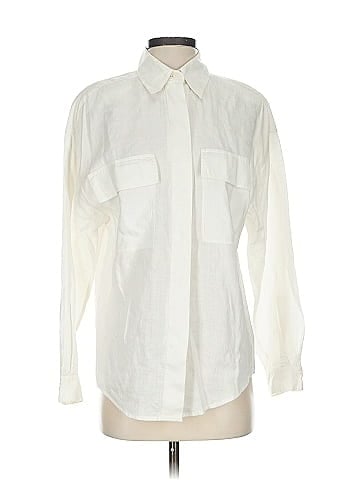 Linda Allard Ellen Tracy Long Sleeve Button-Down Shirt (view 1)