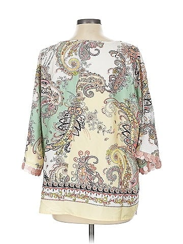 Melissa Paige 3/4 Sleeve Blouse (view 2)