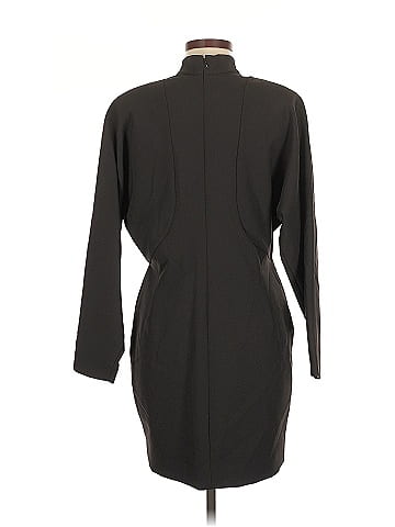 Nicole Miller Collection Puff Sleeve Button Dress (view 2)