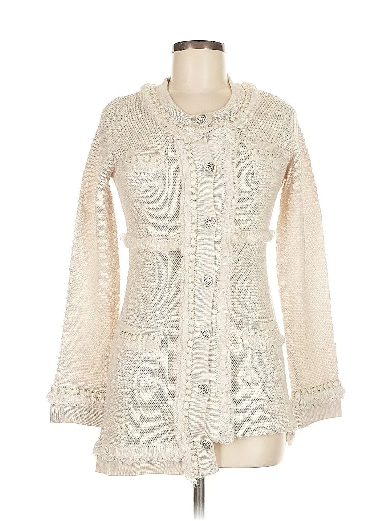 Pre-owned Inc International Concepts Casual Dress In White