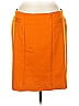 Worthington Color Block Orange Casual Skirt Size L - photo 1