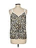 Bobeau Gold Black Sleeveless Top Size M - photo 2