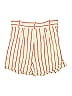 Matthew Bruch Stripes Ivory Button Fly Shorts Size Med (2) - photo 2