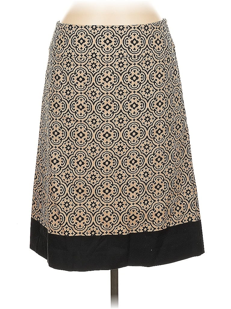 Pre-owned Talbots Outlet Formal Skirt In Gold