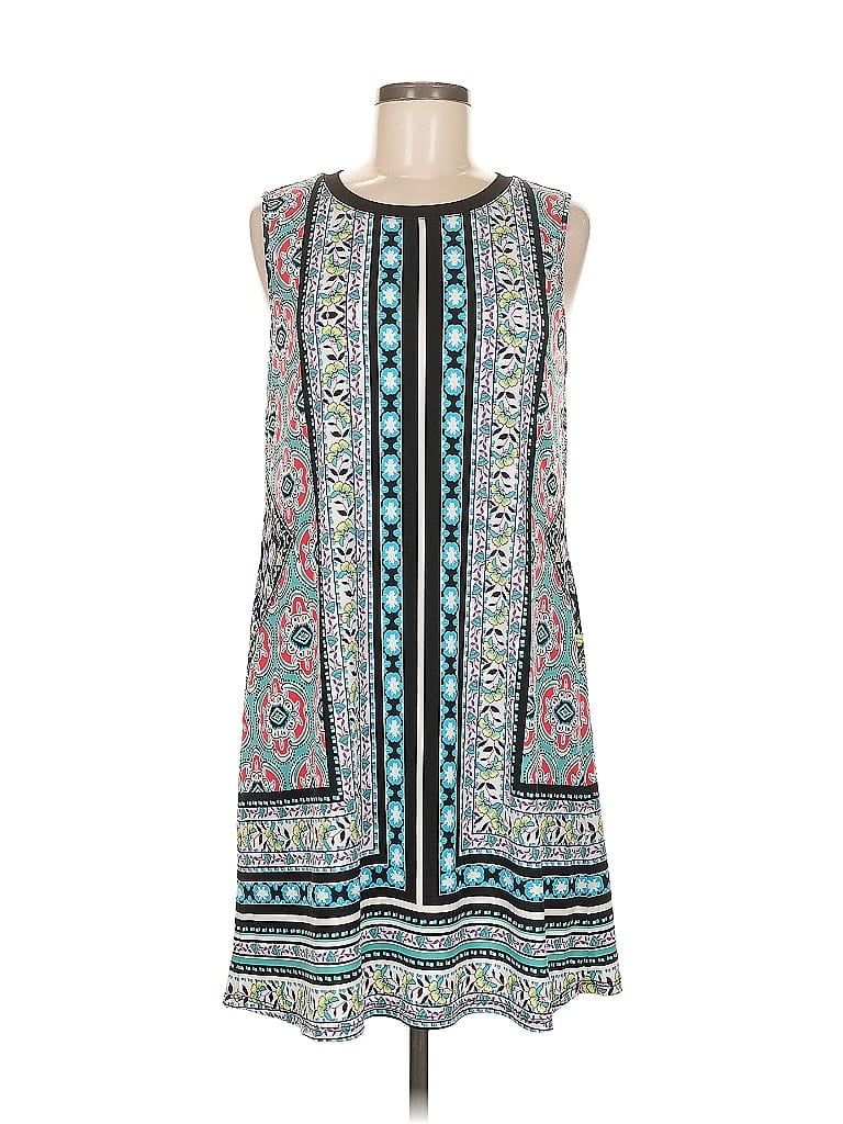 Pre-owned Ab Studio Casual Dress In Blue