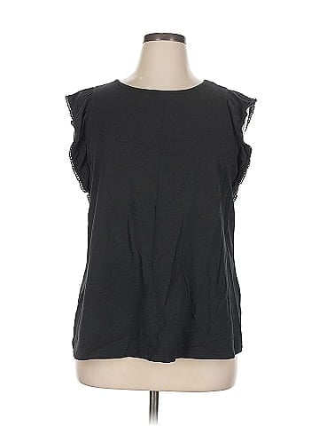 Isaac Mizrahi LIVE! Sleeveless T-Shirt (view 1)
