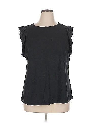 Isaac Mizrahi LIVE! Sleeveless T-Shirt (view 1)
