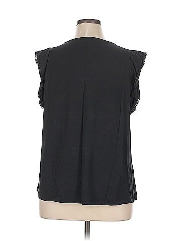 Isaac Mizrahi LIVE! Sleeveless T-Shirt (view 2)