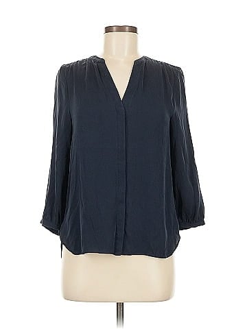 Quince 3/4 Sleeve Silk Top (view 1)