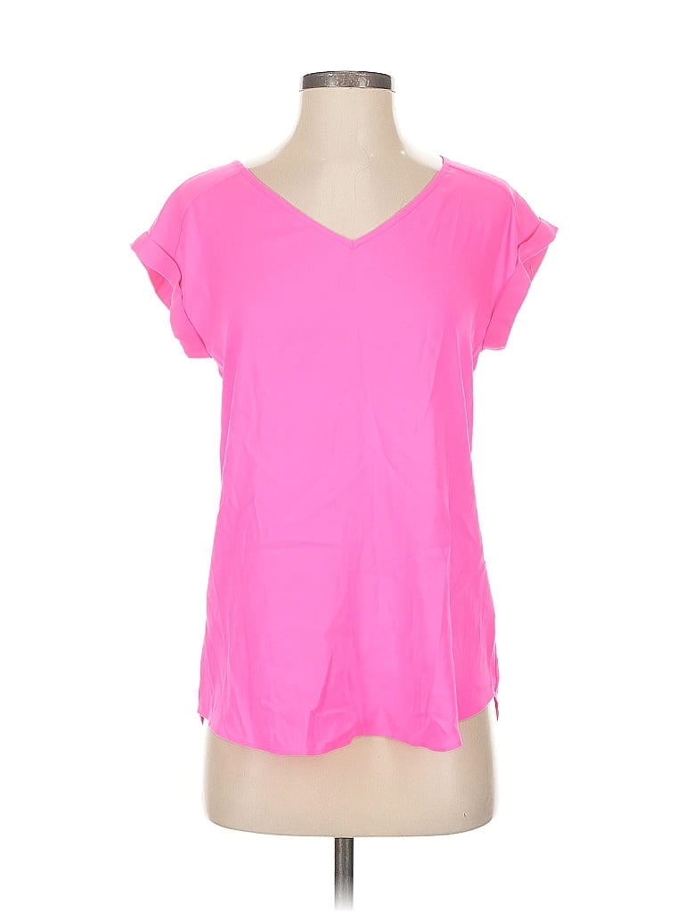 Pre-owned Express Outlet Short Sleeve T-shirt In Pink