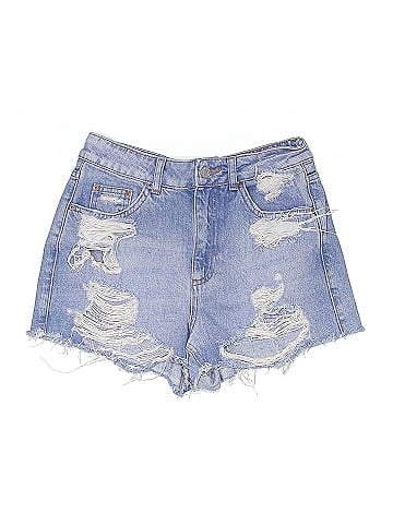 Topshop Denim Shorts (view 1)