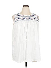 Woman Within Sleeveless T Shirt