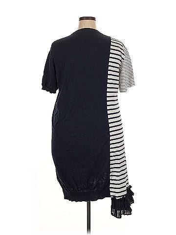 Clu Mix Media Side Draped Dress (view 2)